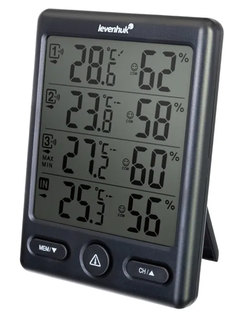 Meteorologická stanice Levenhuk Wezzer PLUS LP20 se 3 senzory