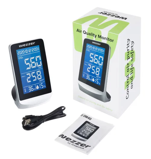 Monitor kvality vzduchu Levenhuk Wezzer Air PRO DM40