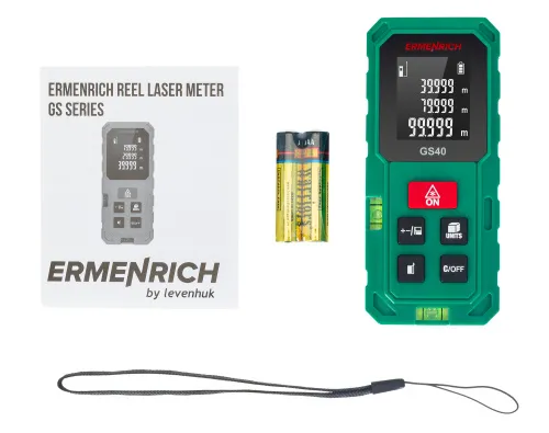 Laserový měřič Ermenrich Reel GS40