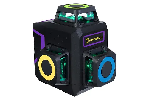 Laserový nivelační přístroj Ermenrich LV50 PRO fialový