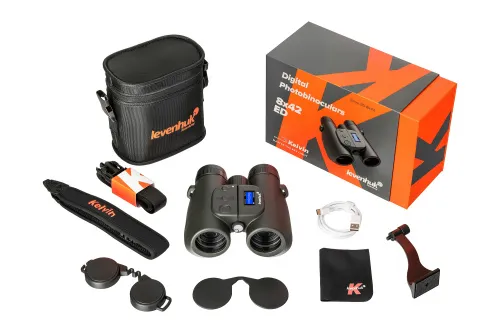 Digitální fotobinokulární dalekohled Levenhuk Kelvin Snap ED 8x42