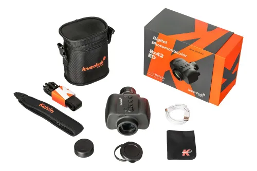 Digitální fotomonokulární dalekohled Levenhuk Kelvin Snap ED 8x42