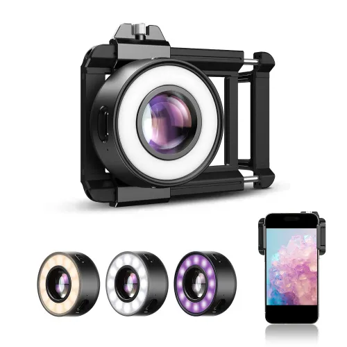 LED mikroskop pro smartphone Levenhuk Kelvin TMC20