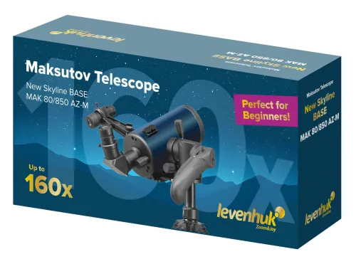 Hvězdářský dalekohled Levenhuk New Skyline BASE МАК 80/850 AZ-M