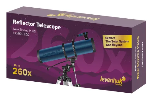 Hvězdářský dalekohled Levenhuk New Skyline PLUS 130/900 EQ2