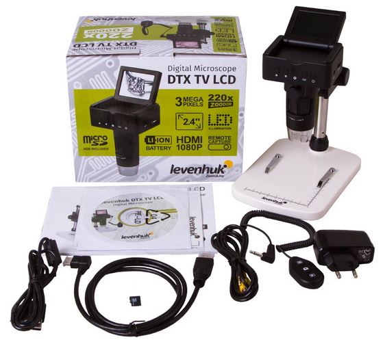 Digitální mikroskop Levenhuk DTX TV LCD
