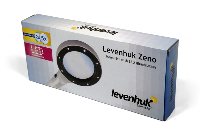 Lupa Levenhuk Zeno 60 s LED osvětlením, 2,5/5x, 88/21 mm