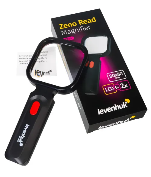 Levenhuk lupa Zeno Read ZR10 black