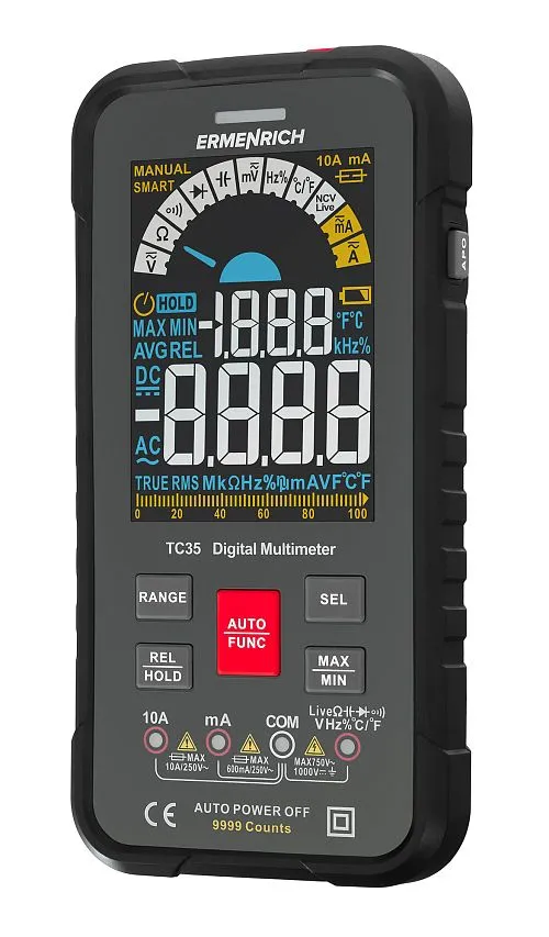 Digitální multimetr Ermenrich Zing TC35