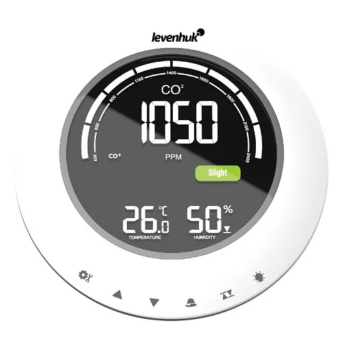 Detektor hladiny koncentrace CO2 Levenhuk Wezzer PLUS LP90