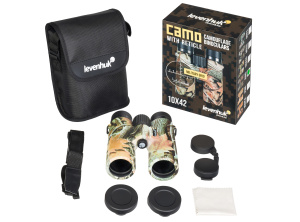 Binokulární dalekohled se zaměřovačem Levenhuk Camo Rind 10x42