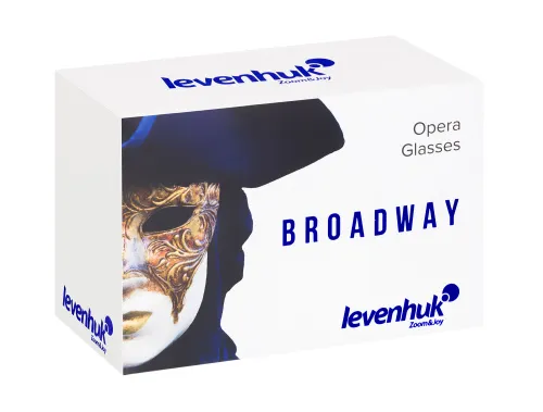 Divadelní kukátko Levenhuk Broadway 325E černé s lorňonem