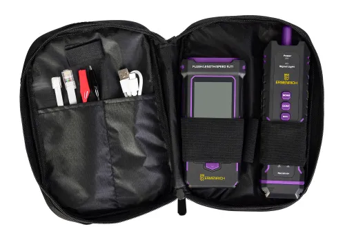 Multifunkční tester kabelů Ermenrich NetGeeks NP50 pro precizní diagnostiku sítí