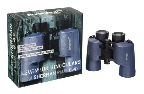 Binokulární dalekohled Levenhuk New Sherman PLUS 8x42