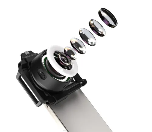 LED mikroskop pro smartphone Levenhuk Kelvin TMC20