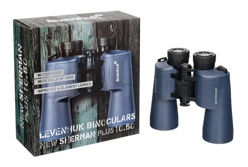 Levenhuk New Sherman PLUS 10x50 binokulární dalekohled