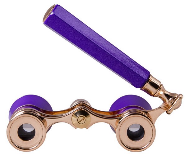 Divadelní kukátko Levenhuk Broadway 325L Amethyst/Ametyst s lorňonem
