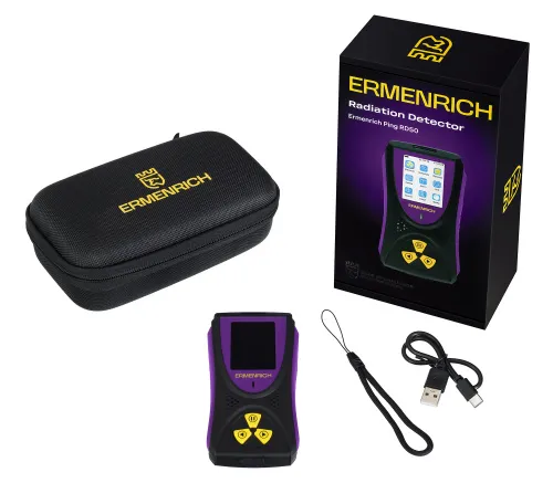 Dozimetr Ermenrich Ping RD50 fialový