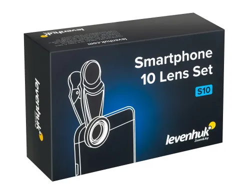 Sada objektivů pro smartphony Levenhuk Lens S10