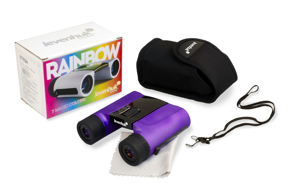 Binokulární dalekohled Levenhuk Rainbow 8x25 Amethyst