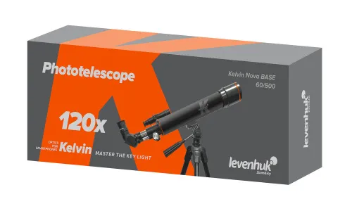 Fototeleskop Levenhuk Kelvin Nova BASE 60/500