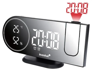 Teploměr s hodinami Levenhuk Wezzer Tick H50