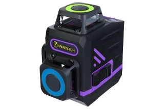 Laserový nivelační přístroj Ermenrich LV60 PRO fialový