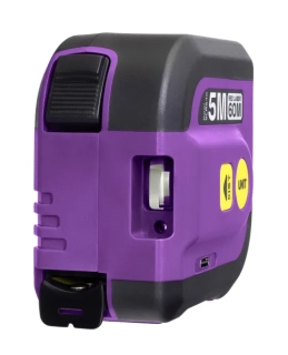 Laserový svinovací metr Ermenrich Reel SLR640 fialový